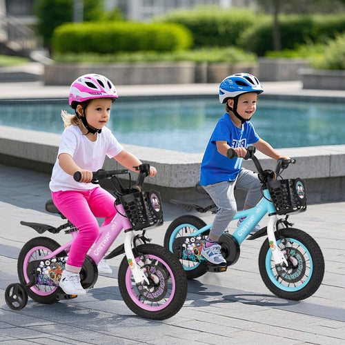 14 Inch Kids Bike for 3-5 Years Old Sport Bicycle with Adjustable Handlebar and Saddle-14 inches