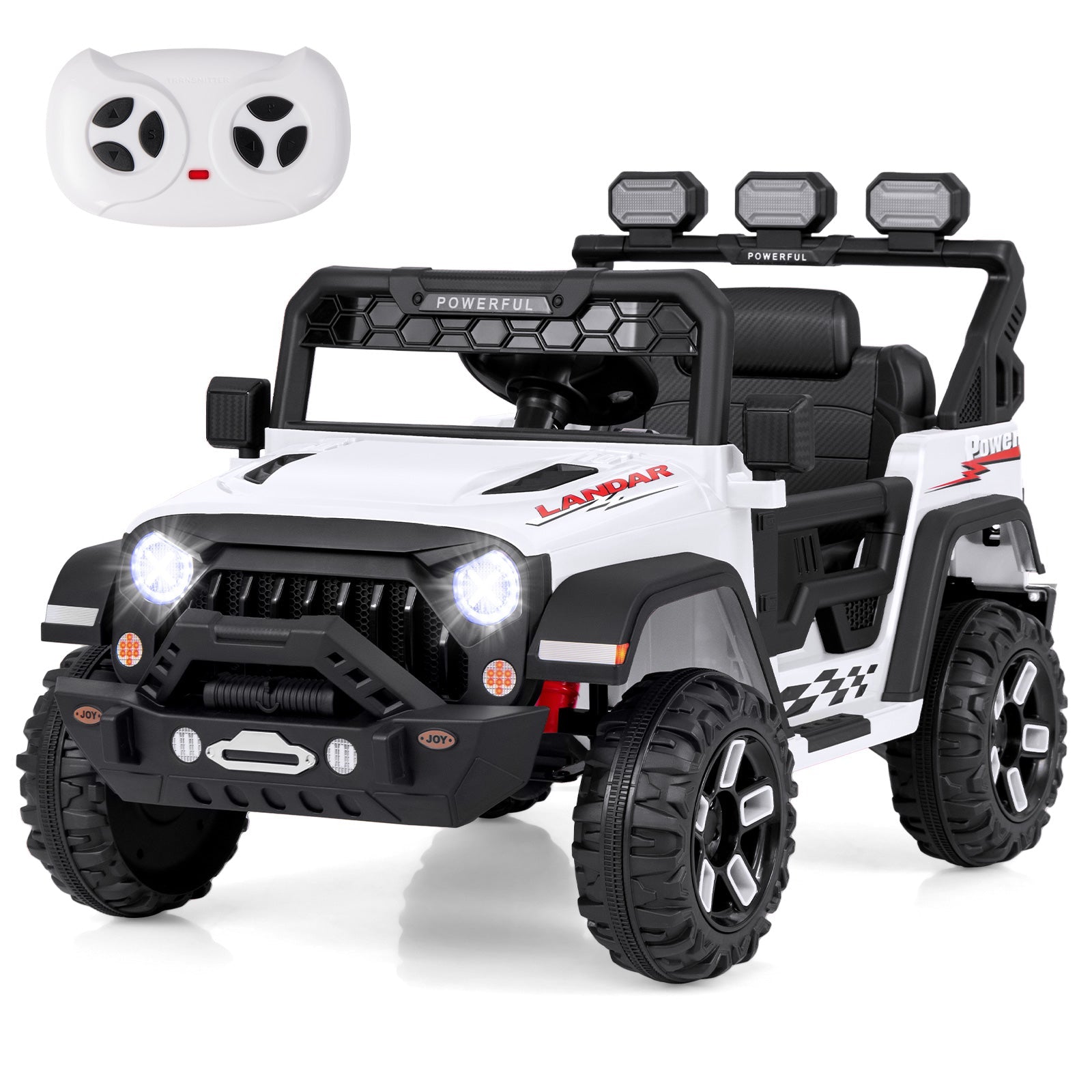 12V Electric Kids Ride on Truck with Remote Control and Music