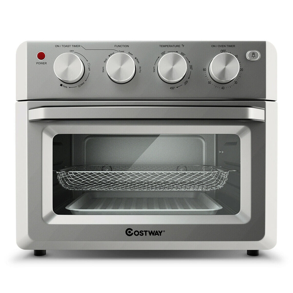 Dehydrate Convection Air Fryer Toaster Oven with 5 Accessories