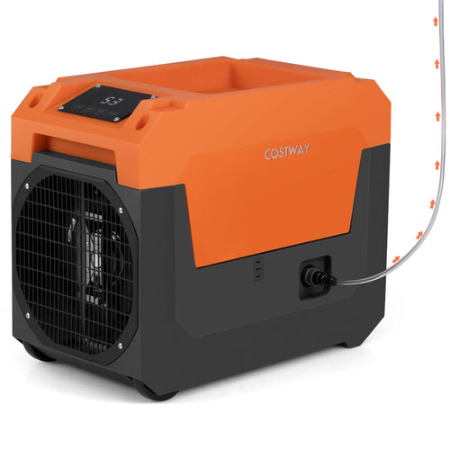 140 Pints Commercial Dehumidifier with Pump and Drain Hose