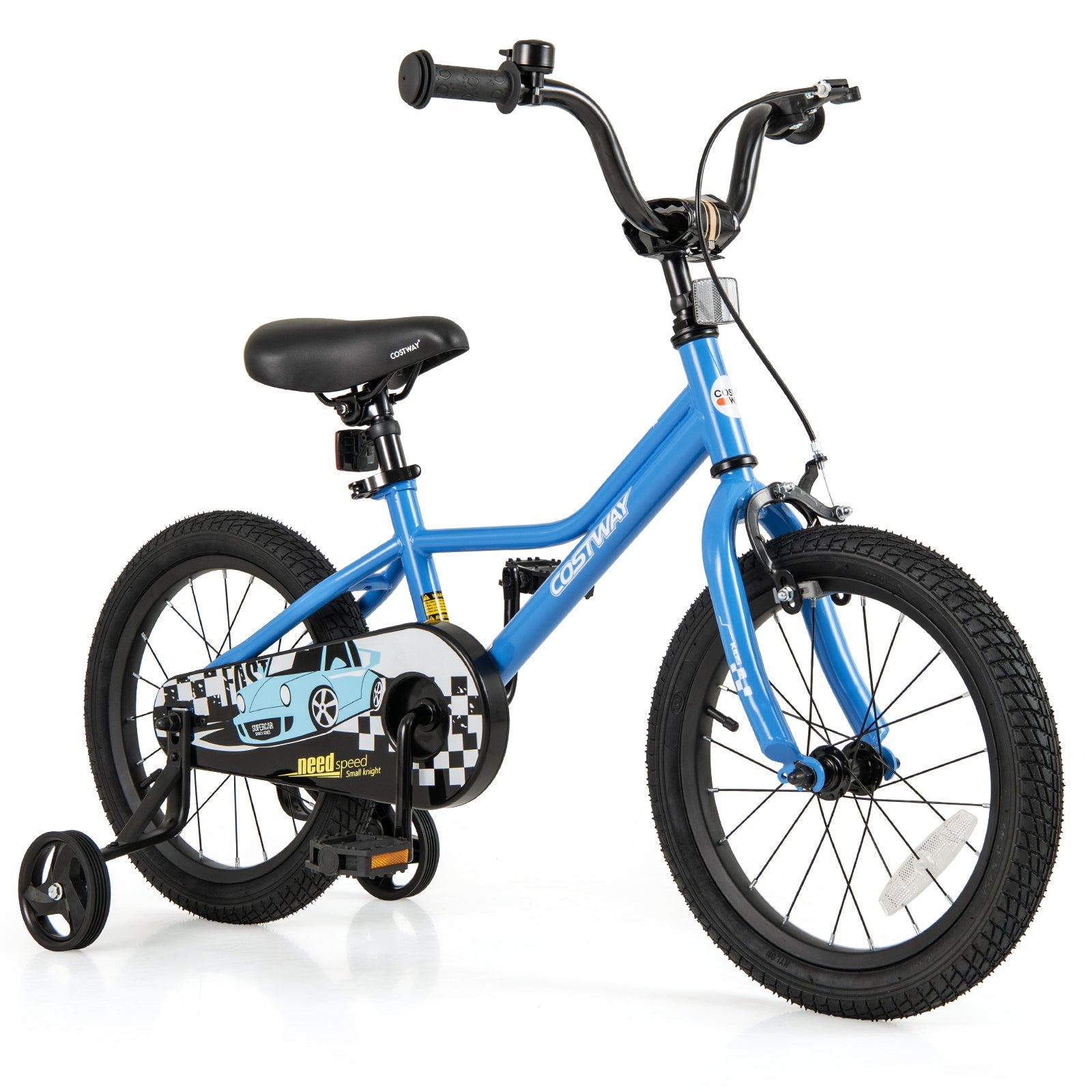 14 Inch Kids Bike with Removable Training Wheels for Aged 3-5 Years Old