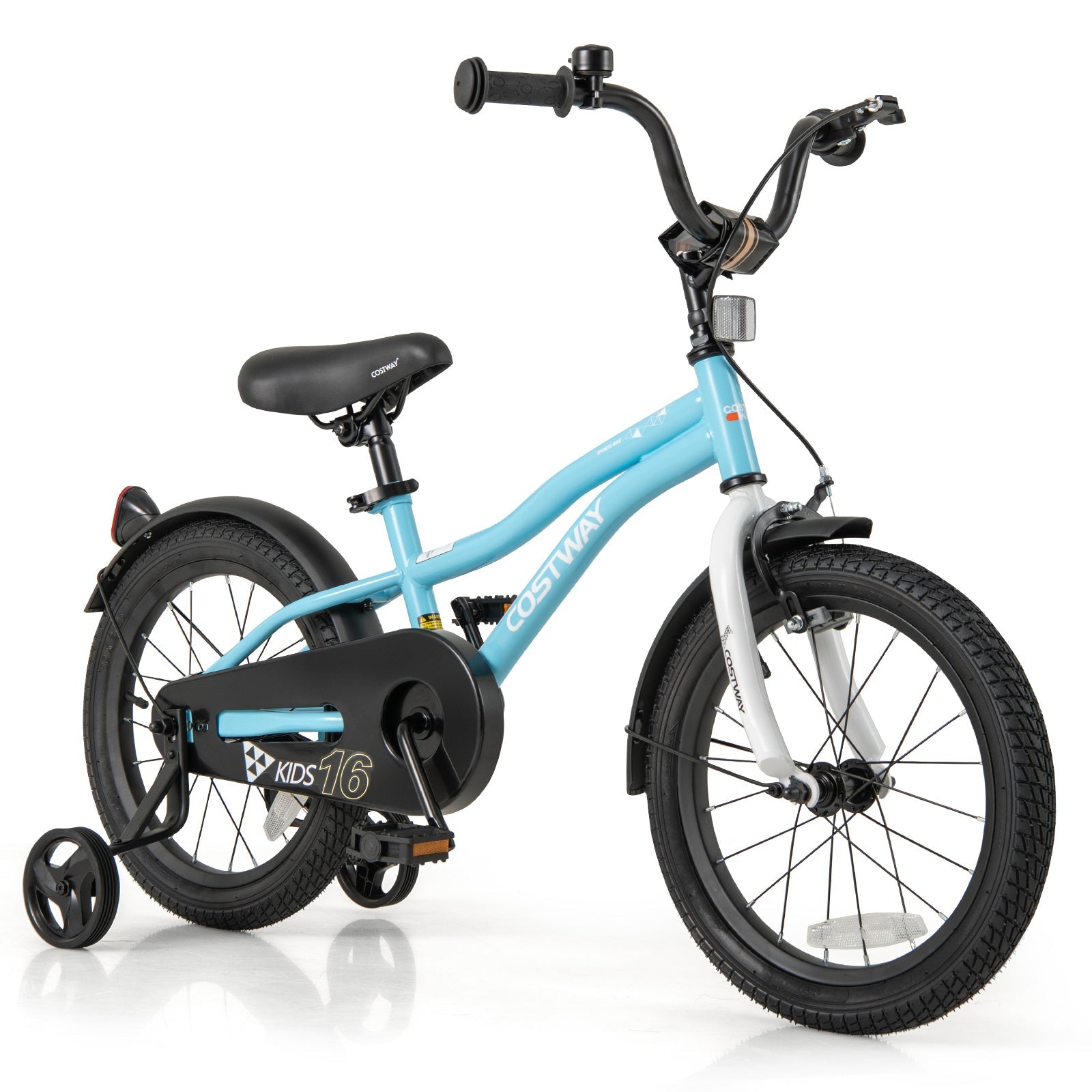 14-Inch Kids Bike for 3-5 Years Old Children Bicycle with Training Wheels