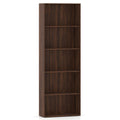 5-Shelf Storage Bookcase Modern Multi-Functional Display Cabinet