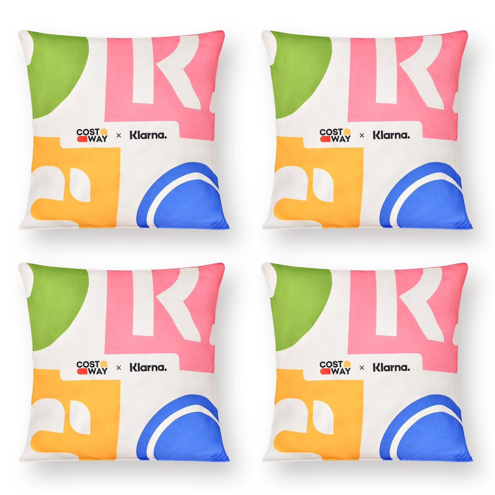 18 x 18 Inch Inches Square Throw Pillows with Removable and Washable Velvet Pillow Cases