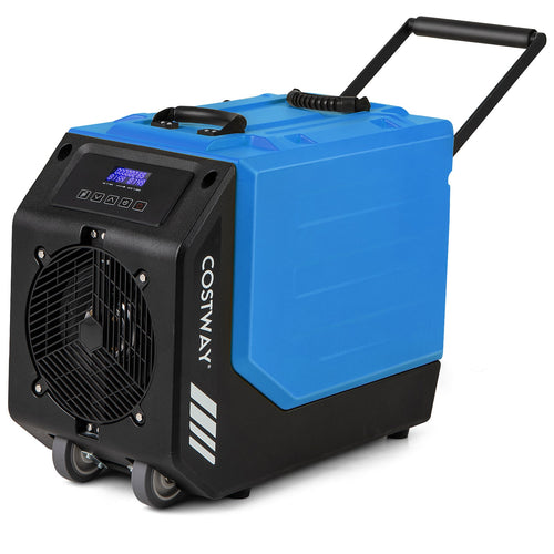 190 PPD Commercial Dehumidifier with Pump and 2 Wheels