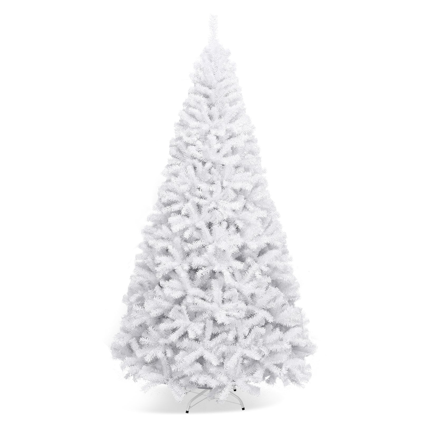 6' / 7.5' / 9' Hinged Artificial Christmas Tree with Metal Stand