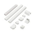 4 Inches W Mini Decorative PVC Slim Line Cover Kit
