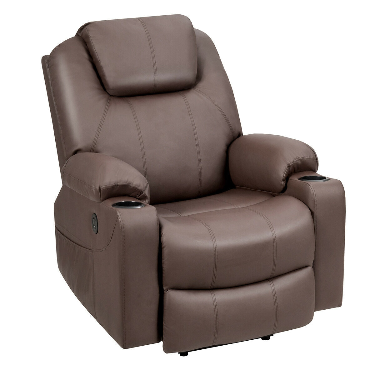 Electric Power Lift Leather Massage Sofa