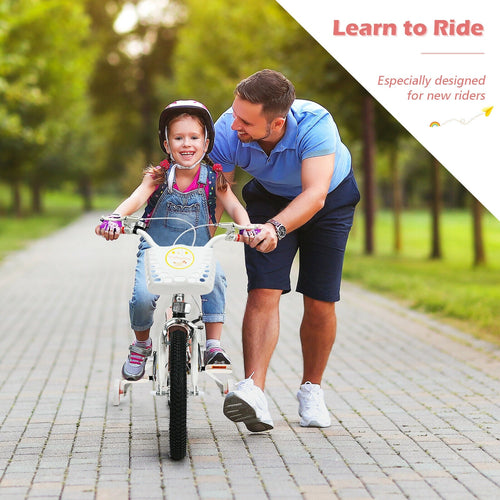 18 Inch Kids Adjustable Bike