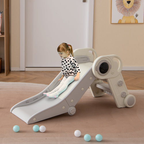 2 in 1 Baby Slide with Climber for Toddlers Age 18+ Months