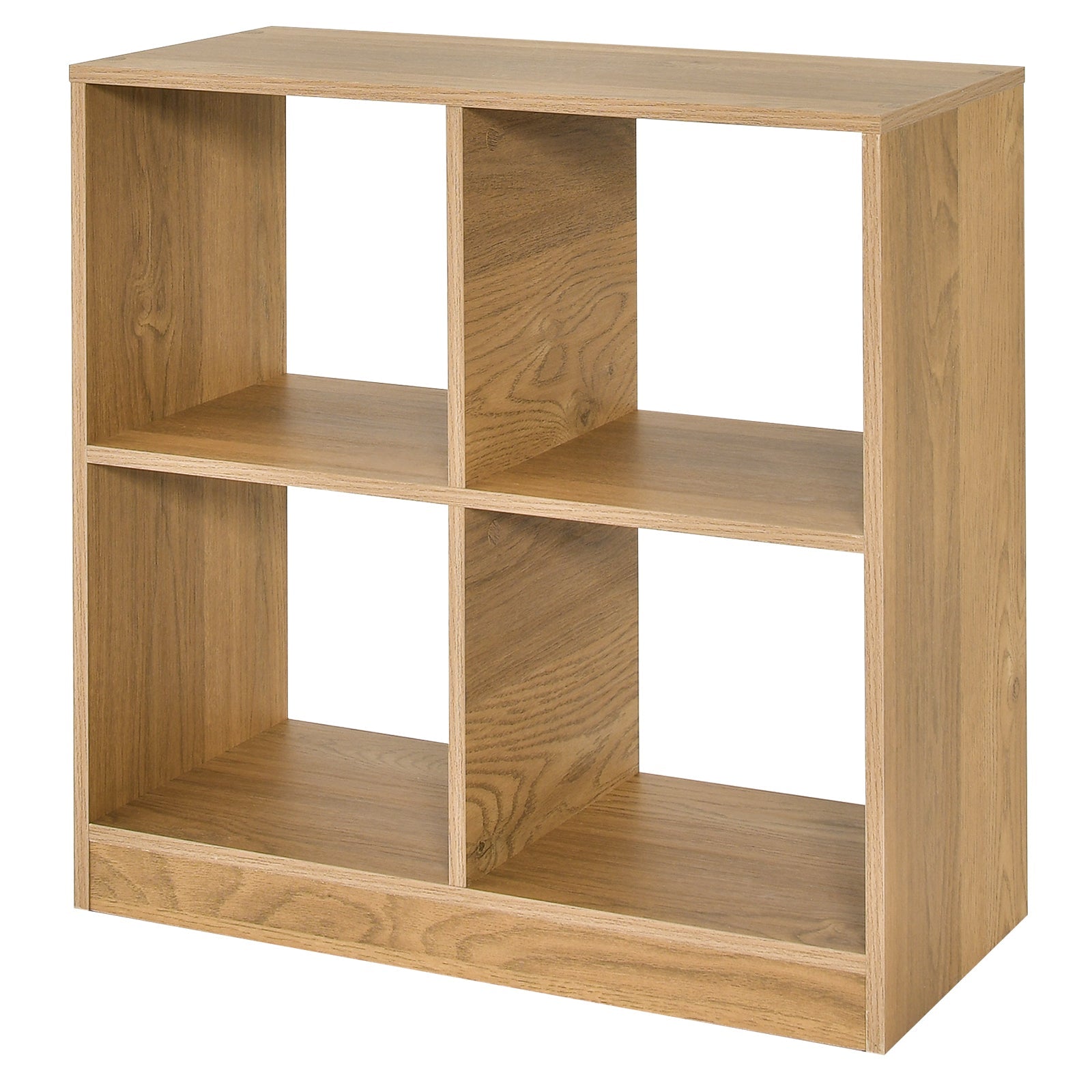 4-Cube Kids Bookcase with Open Shelves