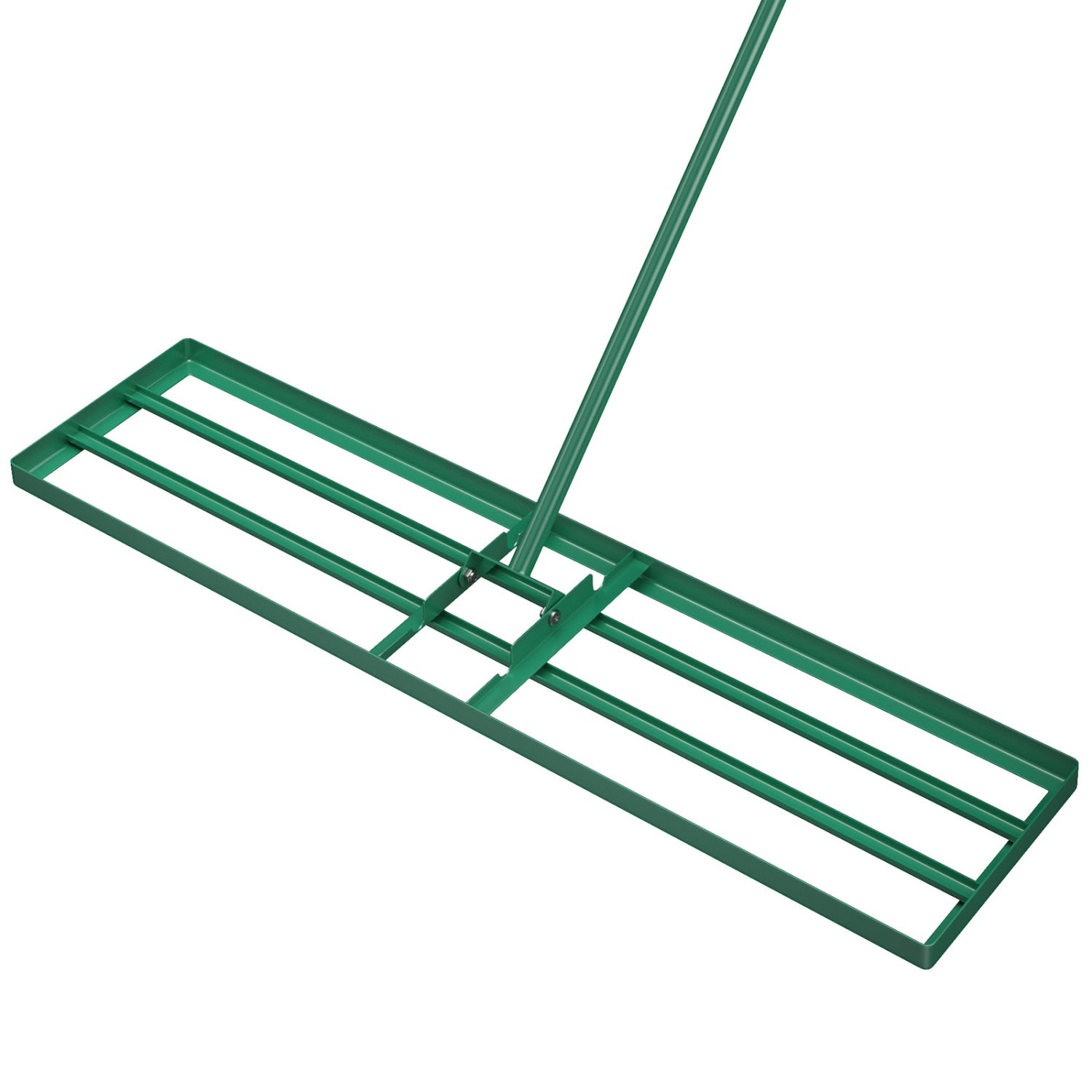 42 x 10 Inch Lawn Leveling Rake with Ergonomic Handle