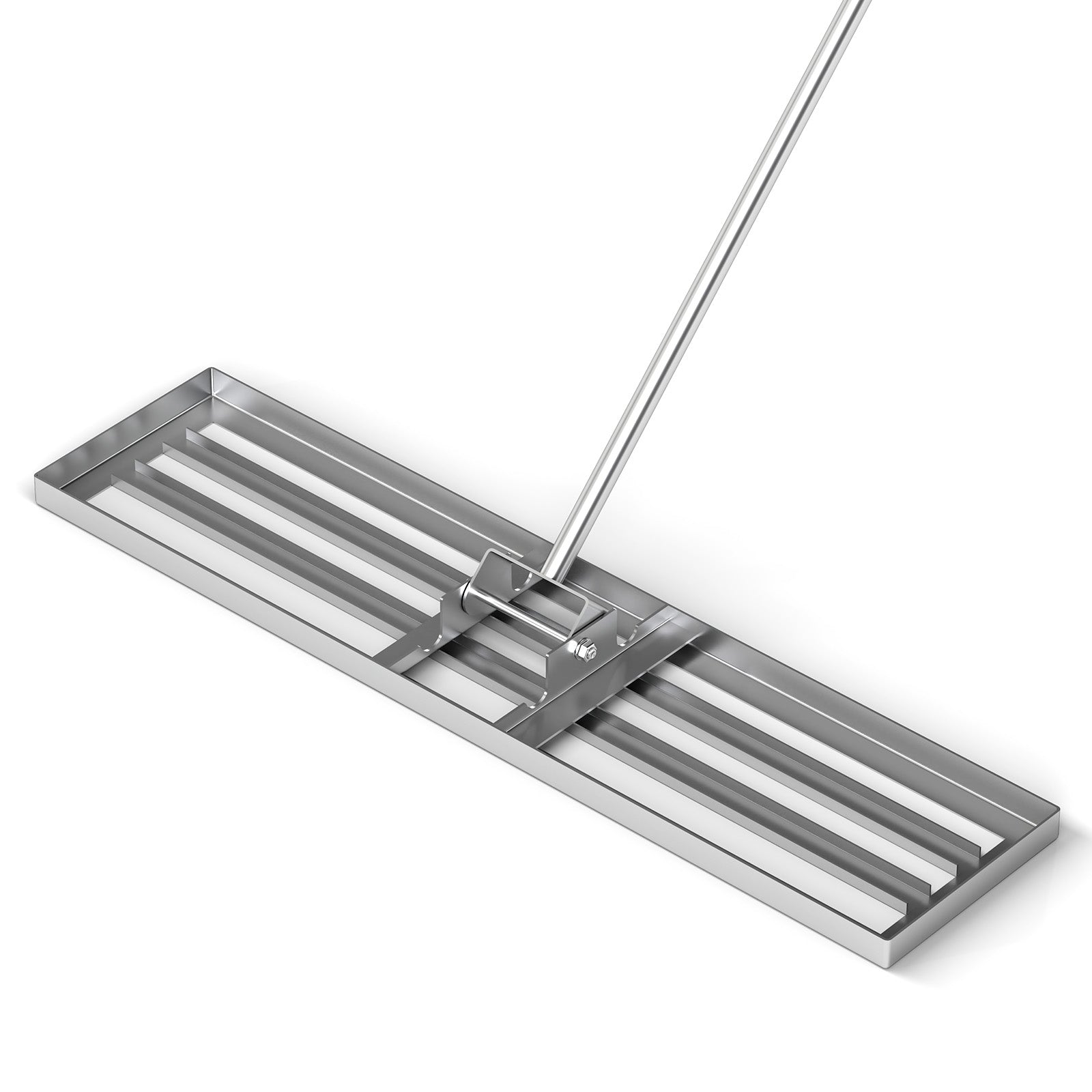 42 x 10 Inch Lawn Leveling Rake with Ergonomic Handle