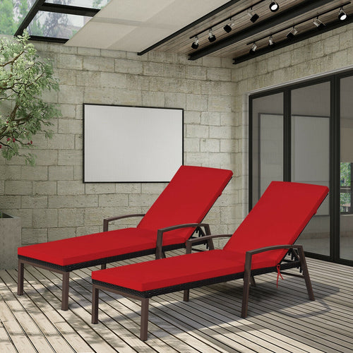 2 Pieces Patio Rattan
