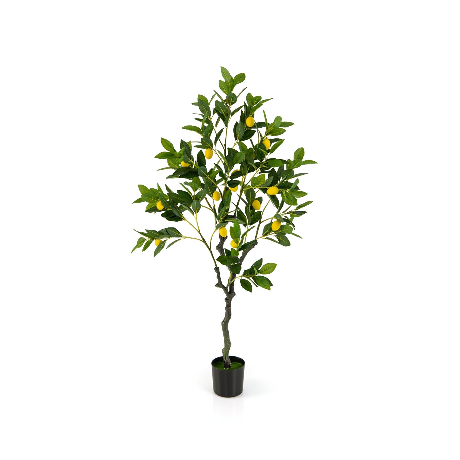 Artificial Lemon Tree 2.6/4/5.2 Feet Tall Fake Lemon Plant wuth Lemon Fruits