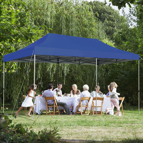 10 x 20 Feet Adjustable Folding Heavy Duty Sun Shelter with Carrying Bag