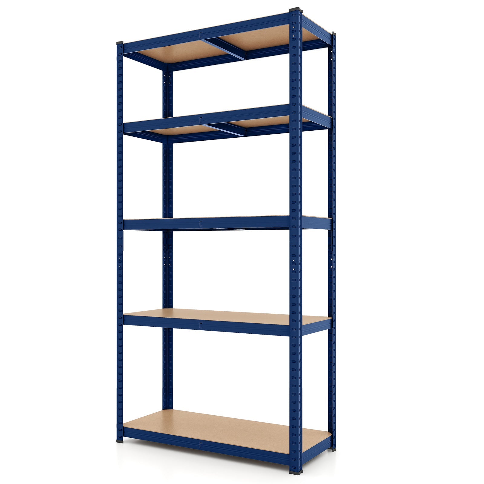 5-Tier Heavy Duty Metal Shelving Unit with 2000 LBS Total Load Capacity