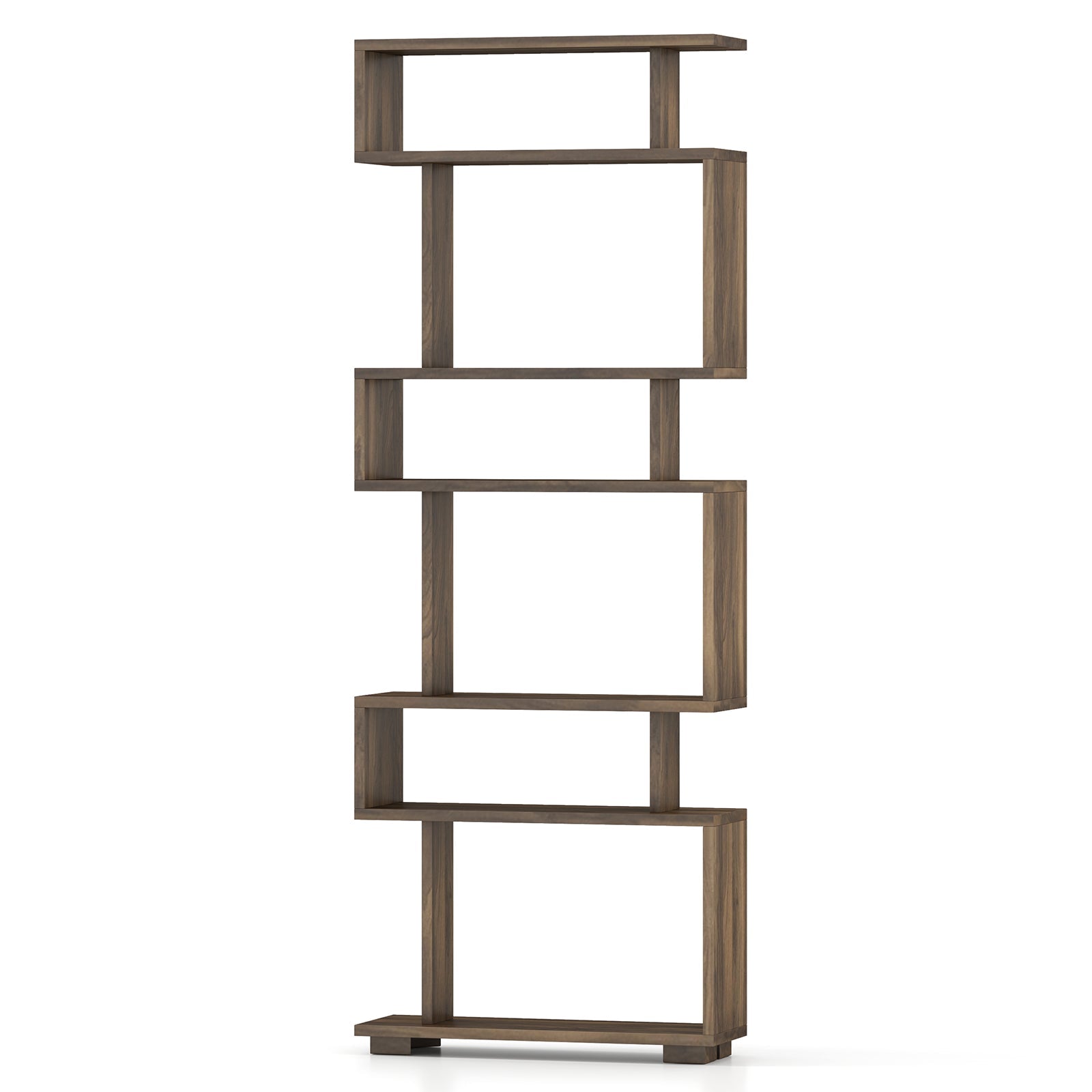 6-Tier Bookcase with Anti-Tipping Kit