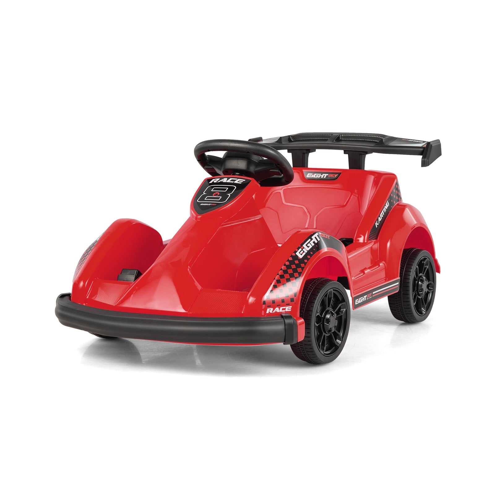 6V Kids Ride On Go Cart with Remote Control and Safety Belt