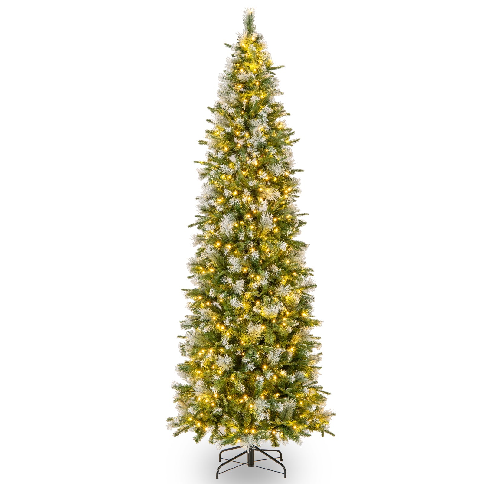 6/7.5/9 FT Artificial Christmas Tree with Warm-White LED Lights