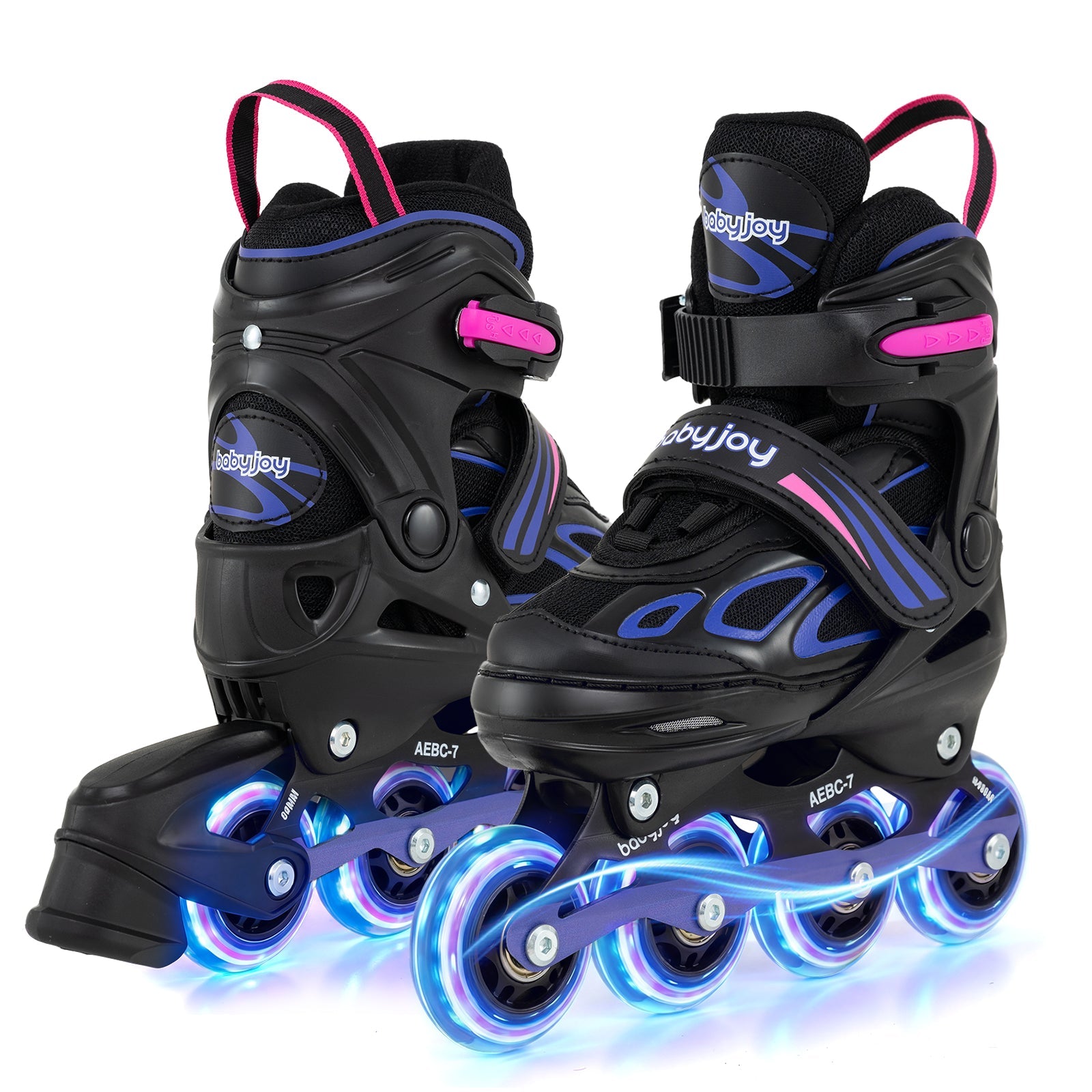 Adjustable Kids' Incline Skates for Boys Girls Ages 5-14