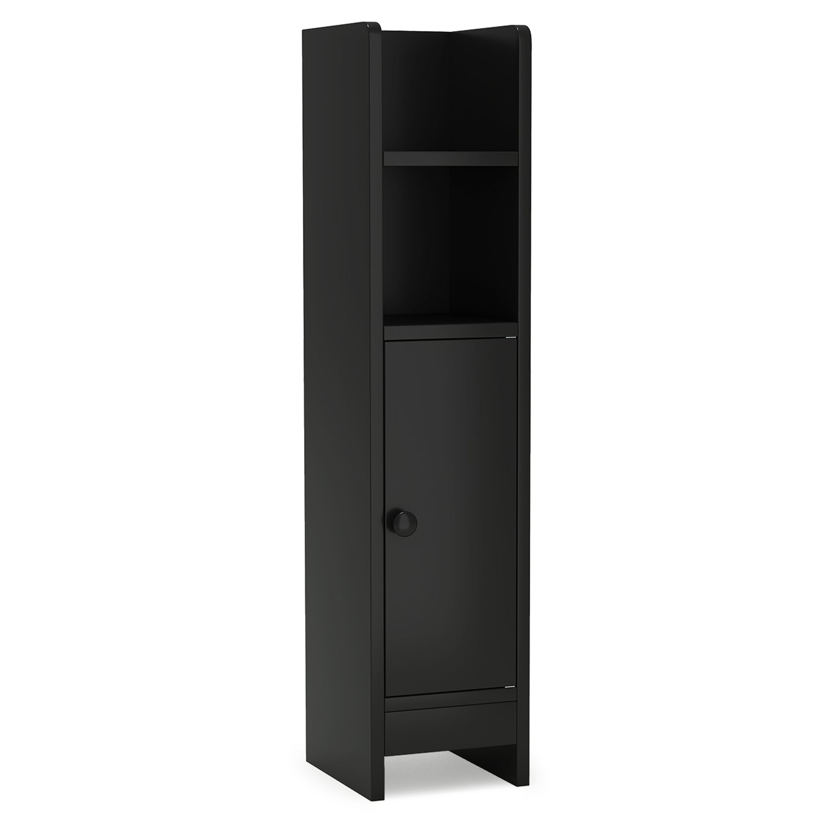 Bathroom Slim Cabinet Corner with Door and Adjustable Shelf