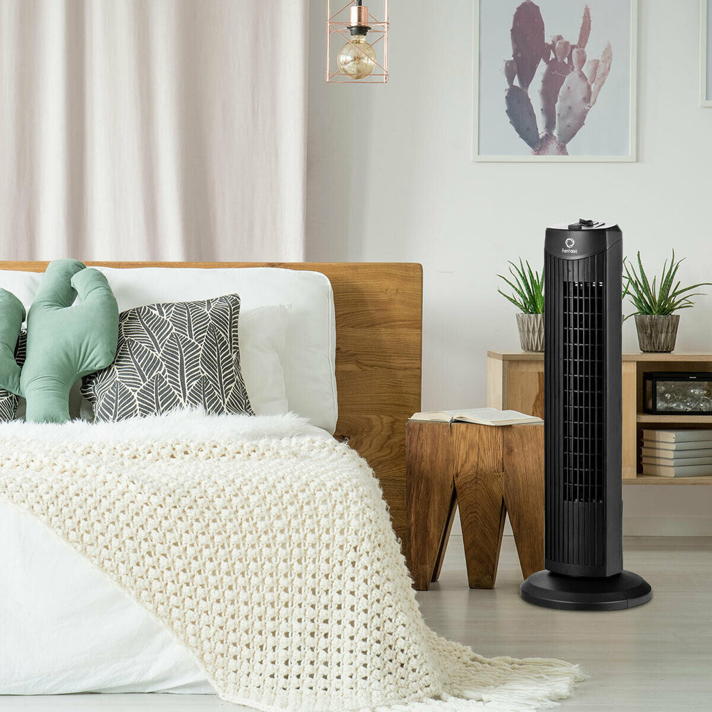 Fantask 35W 28 Inch Quiet Bladeless Oscillating Tower Fan