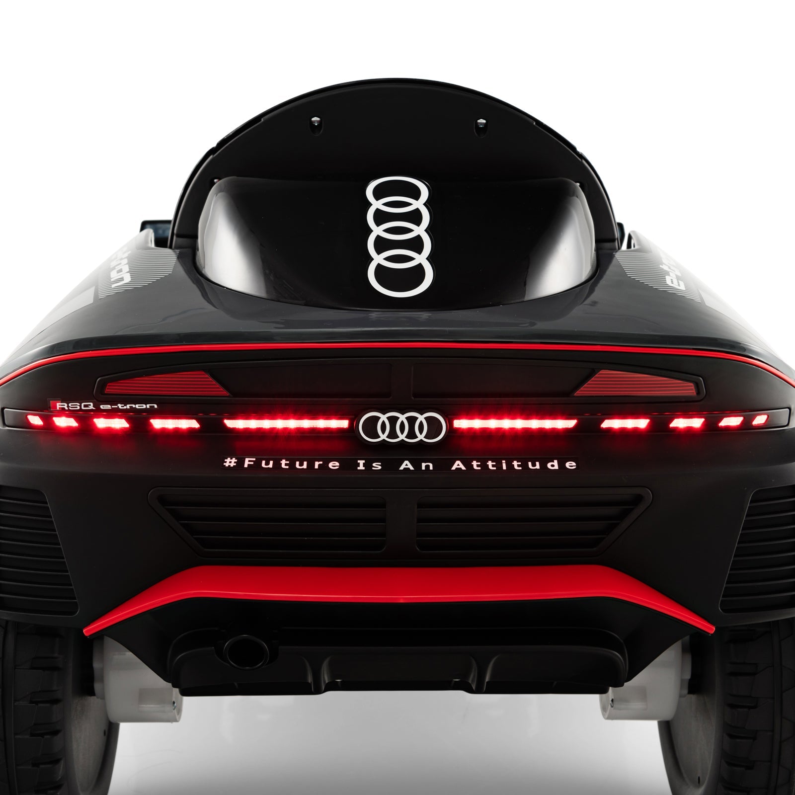 Licensed Audi Kids Ride On E-tron Racing Car-Gray