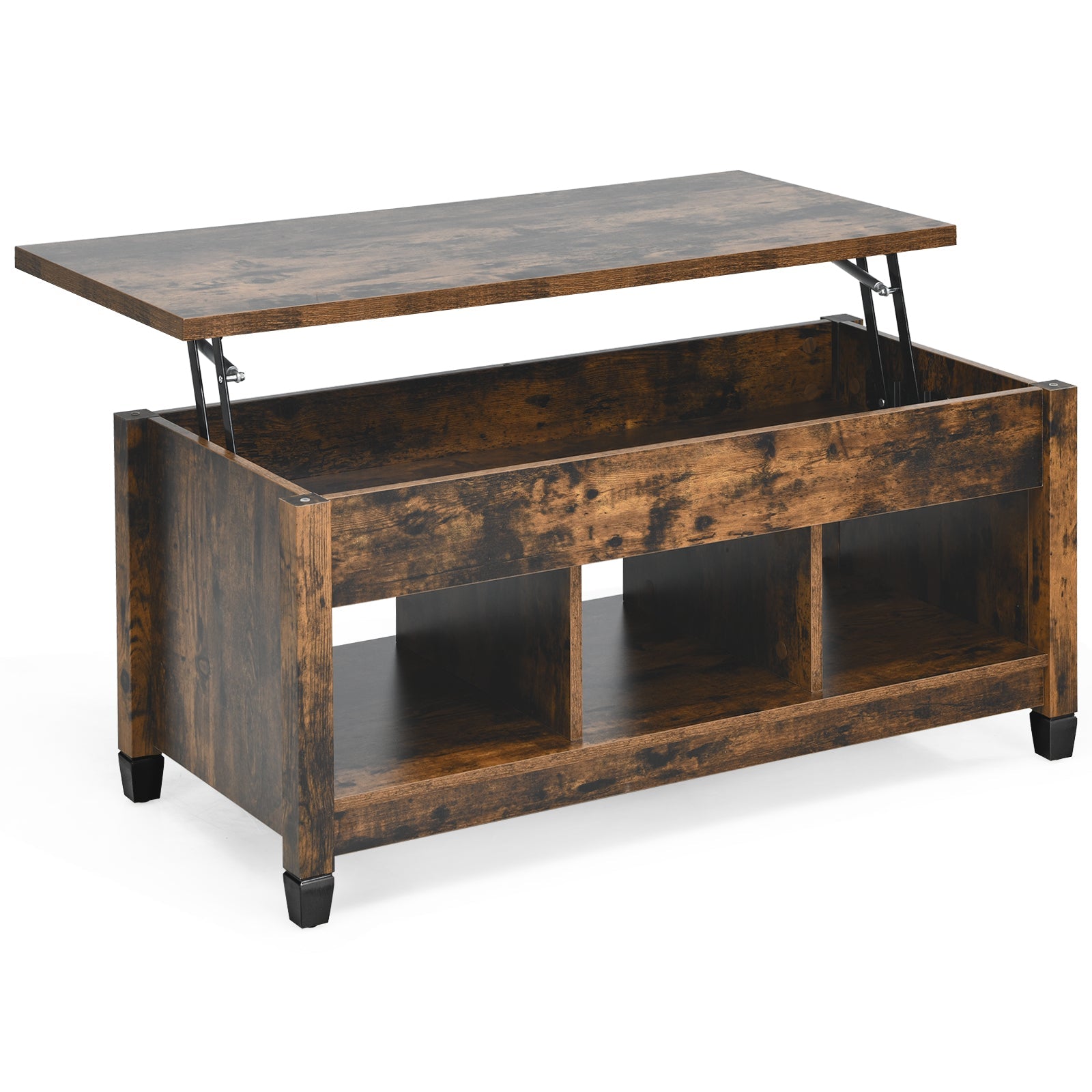 Coffee Table with Hidden Storage Compartment