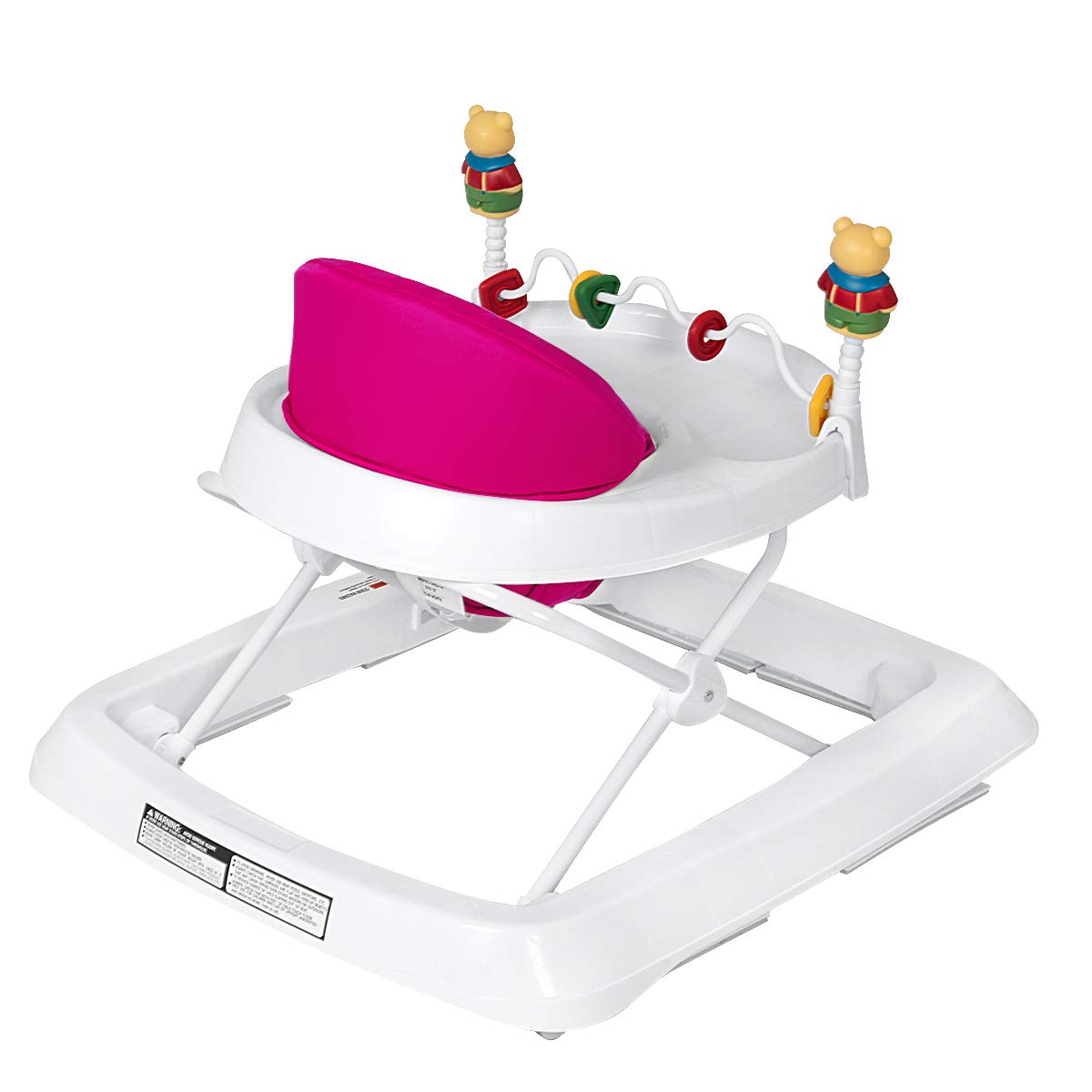 Adjustable Height Removable Folding Portable Baby Walker
