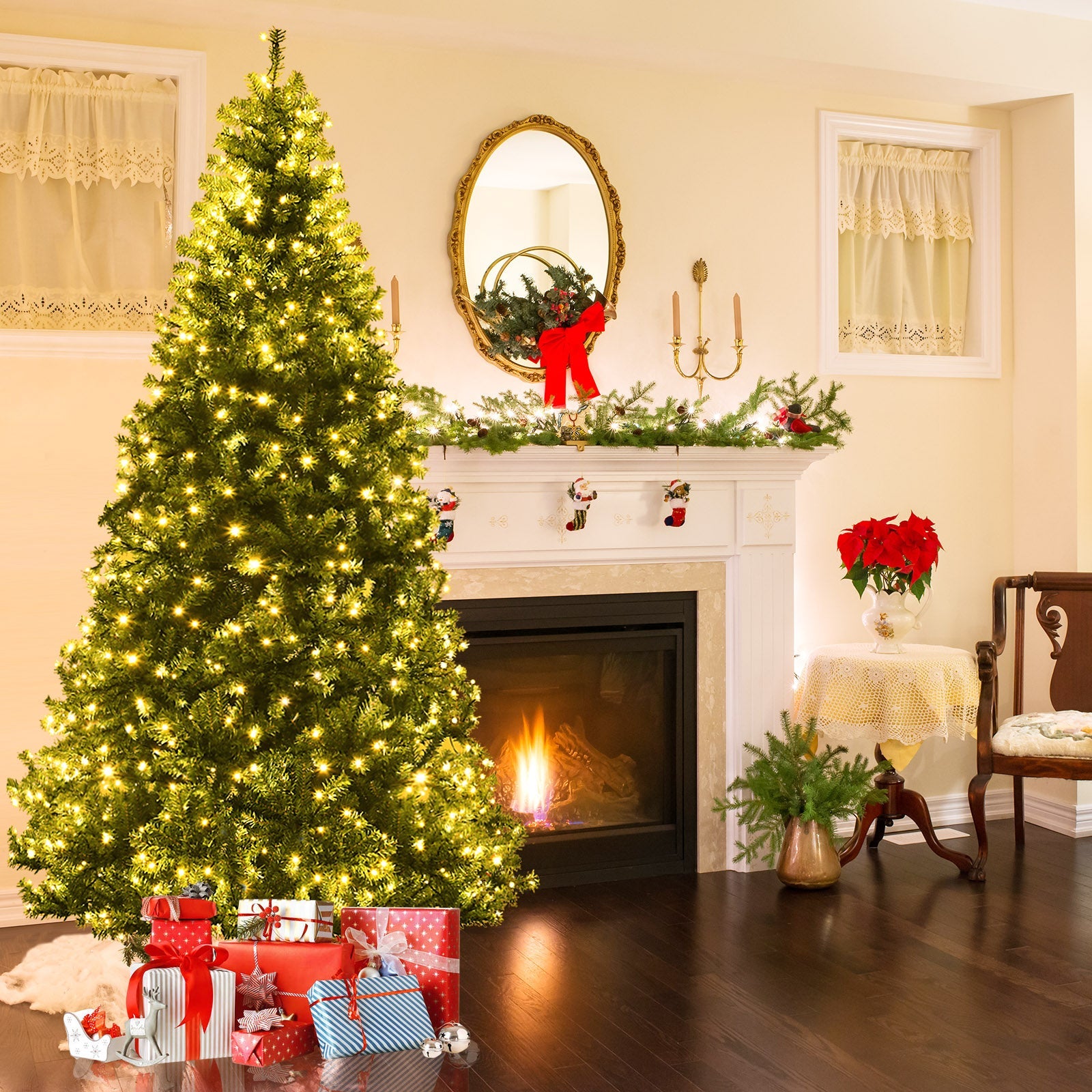 Artificial Premium Hinged Christmas Tree