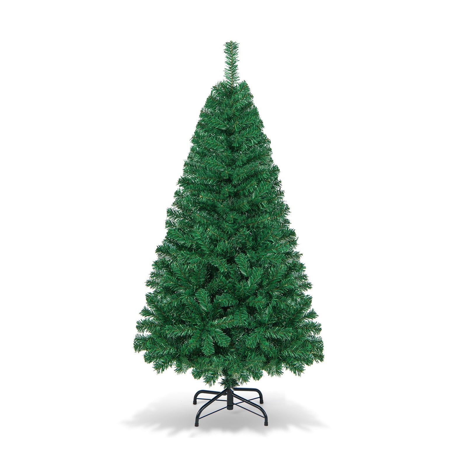 Artificial PVC Christmas Tree with Solid Metal Stand
