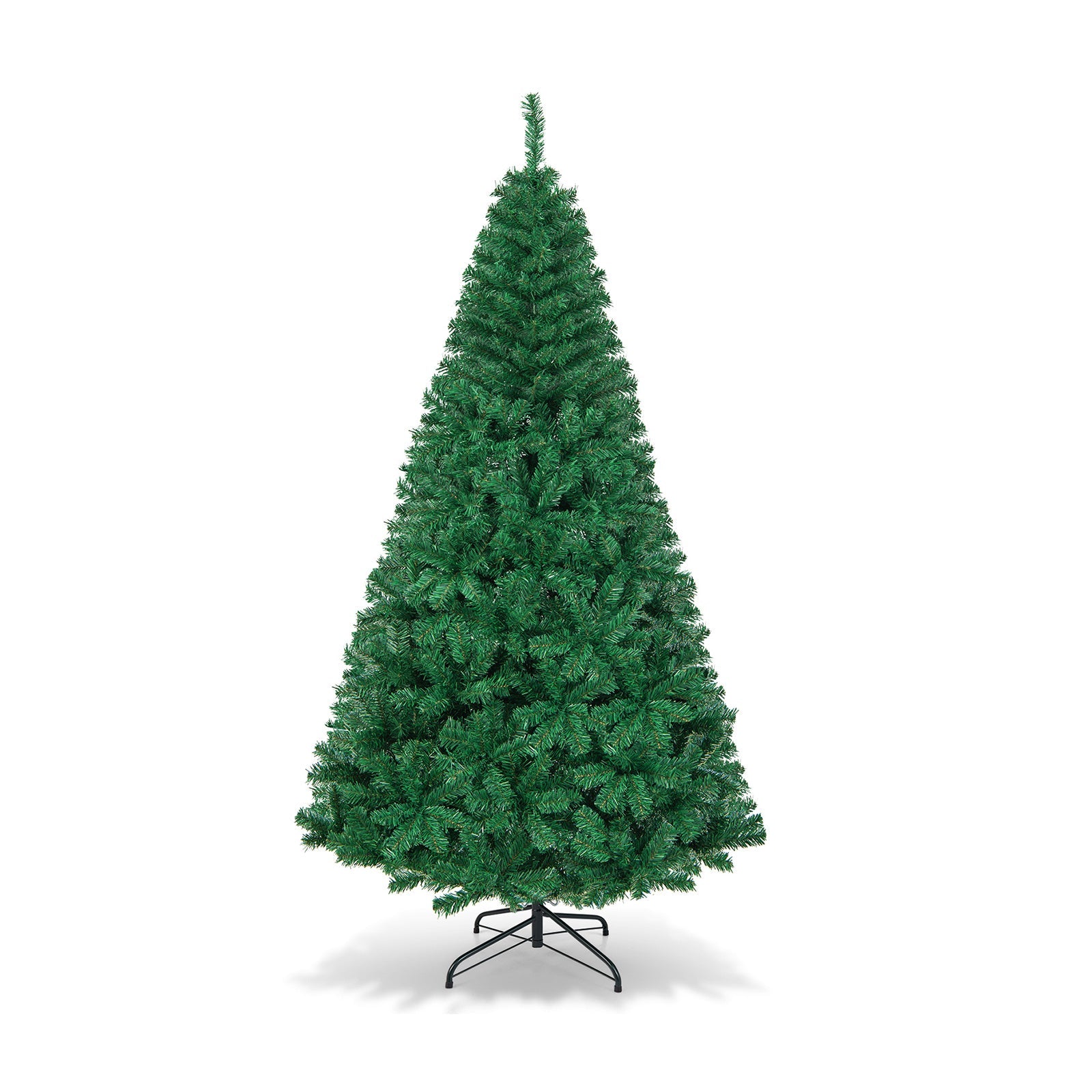 Artificial PVC Christmas Tree with Solid Metal Stand