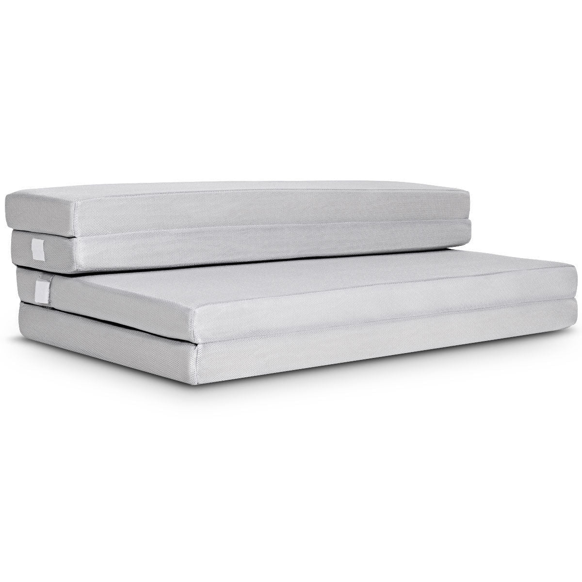 4 Inch Folding Sofa Bed Foam Mattress with Handles