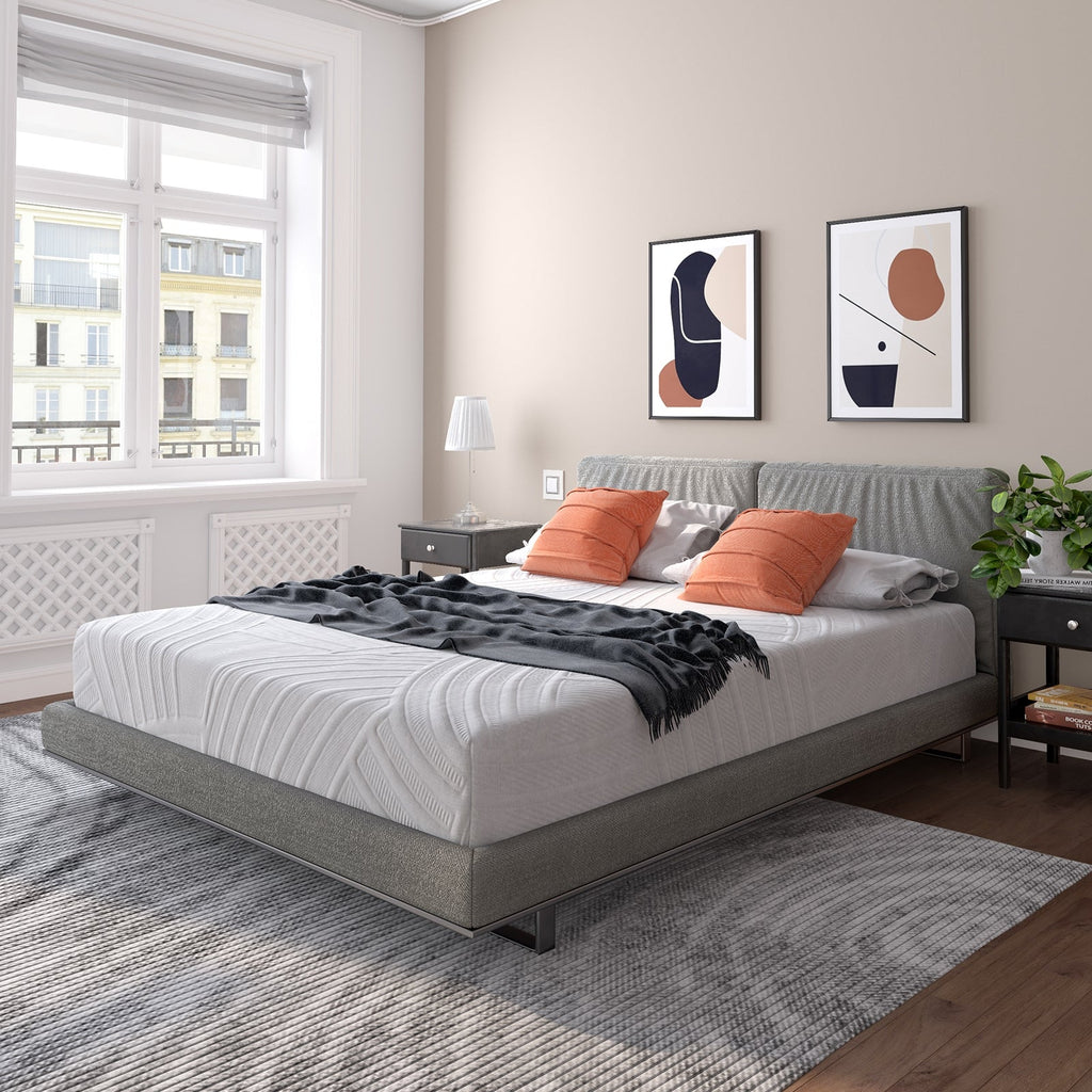 8 Inch Memory Foam Mattress with Poly Jacquard Fabric Cover