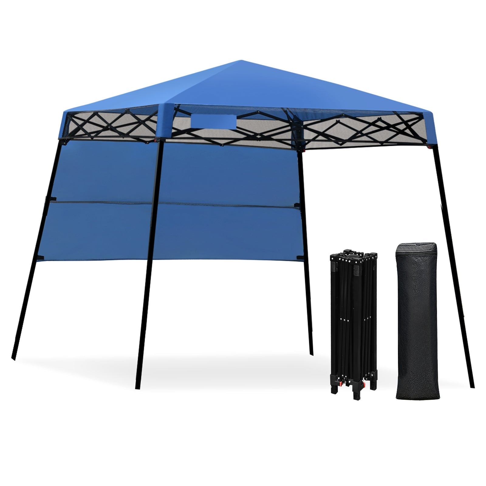 7 x 7 Feet Sland Adjustable Portable Canopy Tent with Backpack