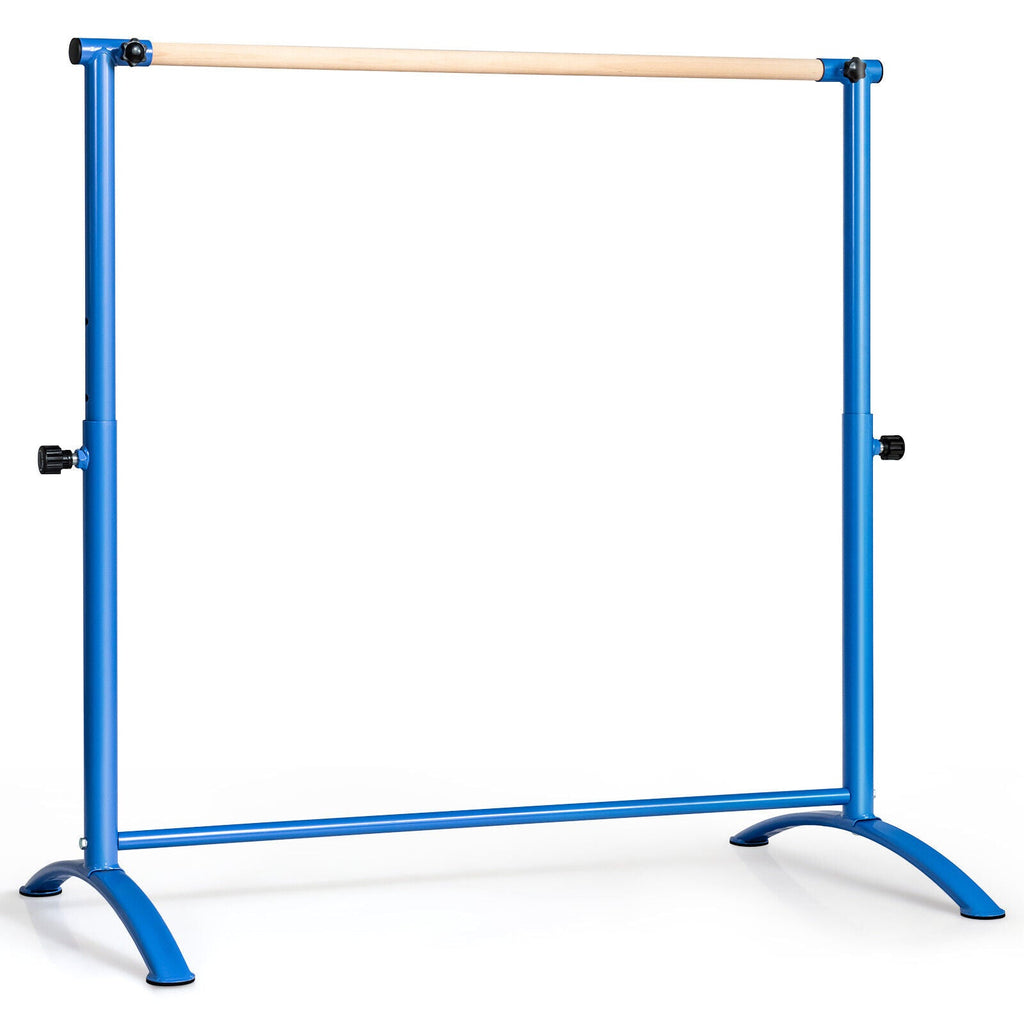 51 Inch Ballet Barre Bar with 4-Position Adjustable Height
