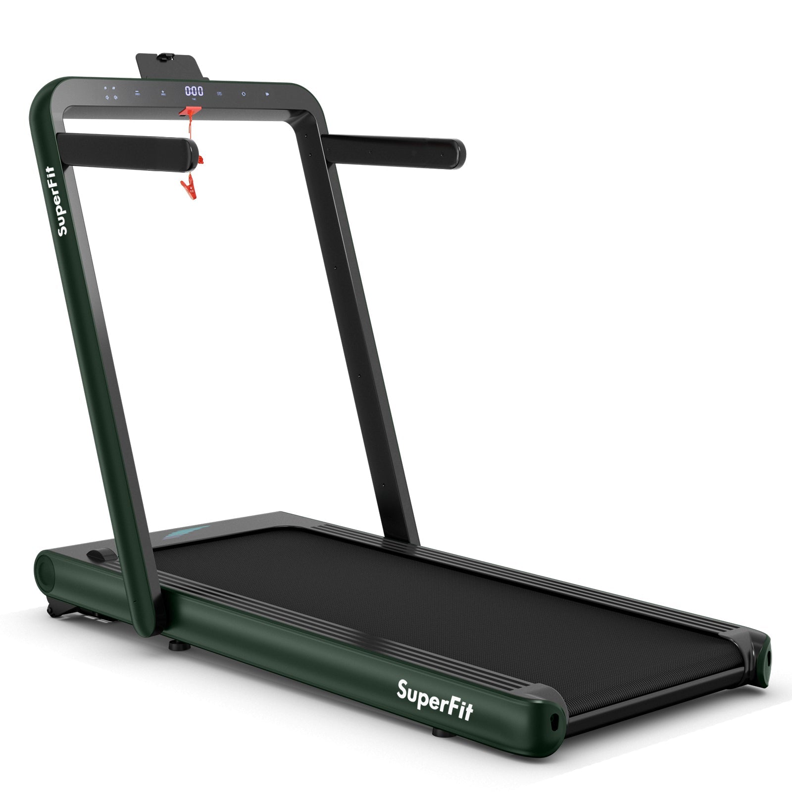 4.75HP 2 In 1 Folding Treadmill with Remote APP Control