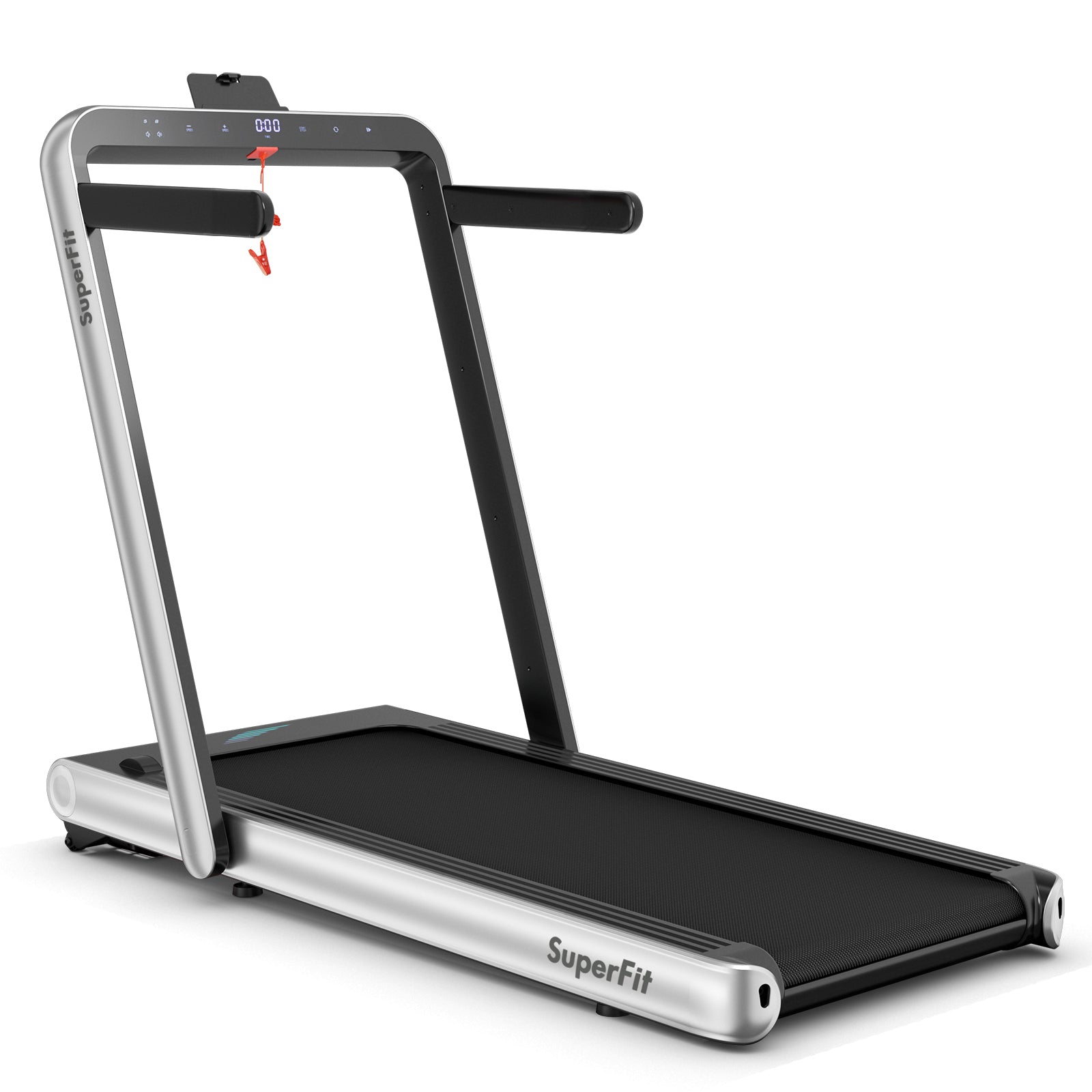 4.75HP 2 In 1 Folding Treadmill with Remote APP Control