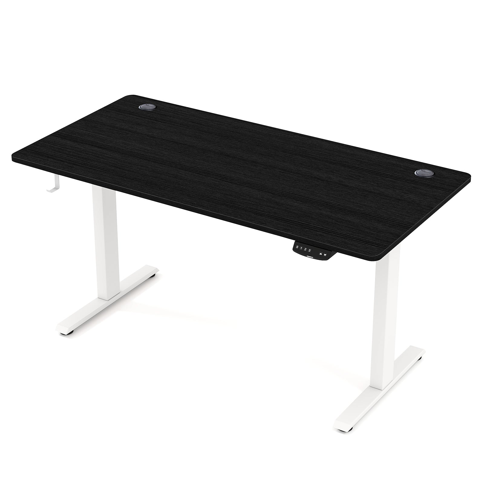 Electric Standing Desk Height Adjustable with 3 Memory Heights Black